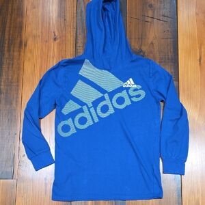 Adidas Kids Royal Blue Hoodie